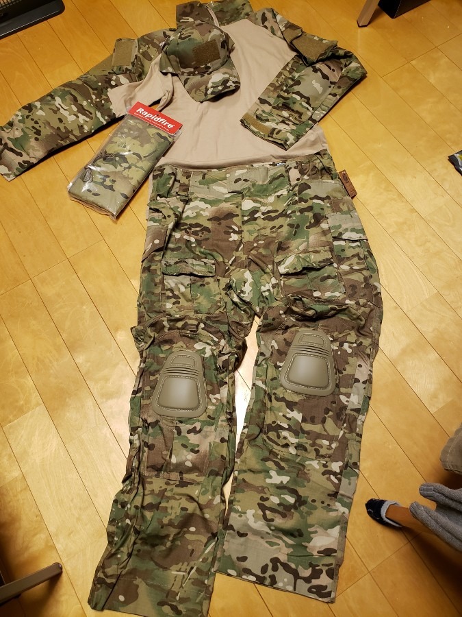 Multicam camouflage BDU